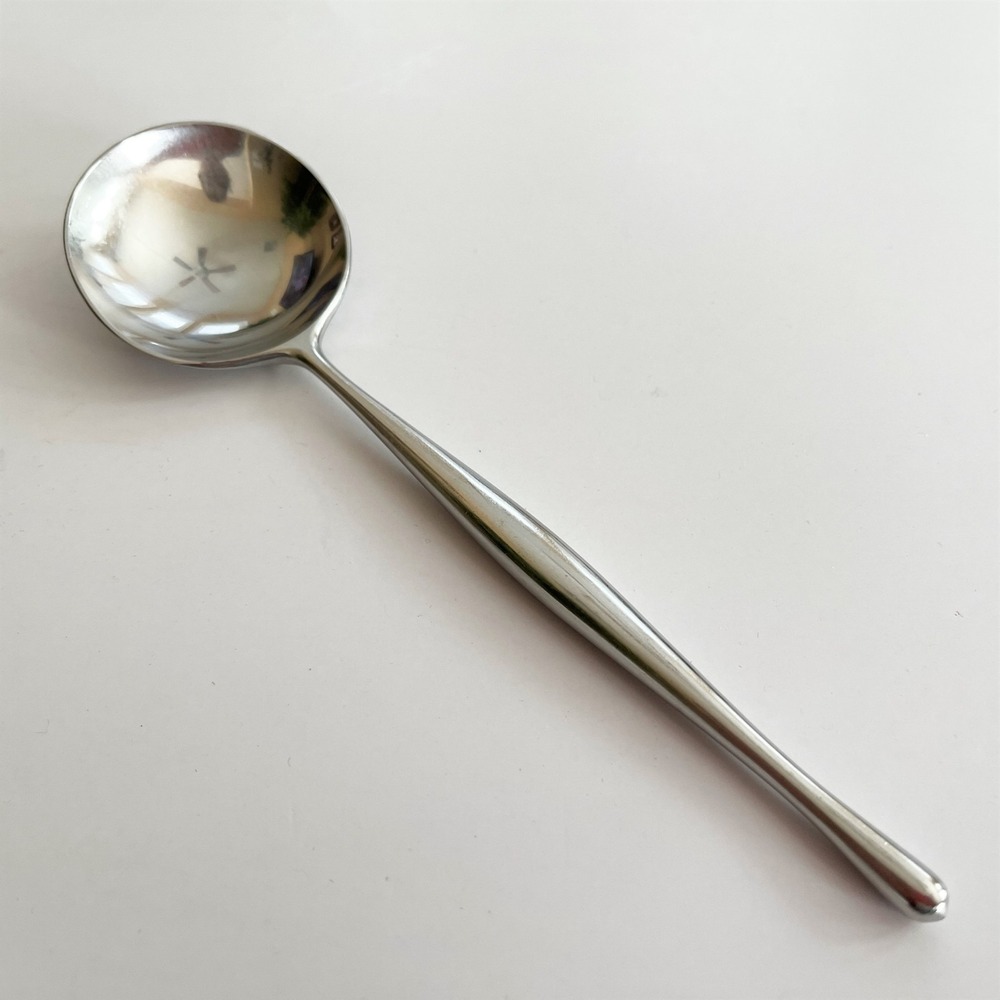 Lauffer Towle Norway Design 3 Round Bowl Soup Spoon 7-1/8" Long